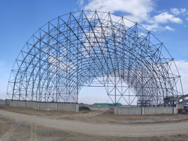扬中体育场网架结构