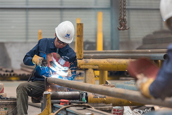 扬中网架焊接车间